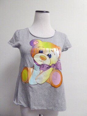 Y-3 YOHJI YAMAMOTO adidas Teddy BEAR HI LOW cotton t top S